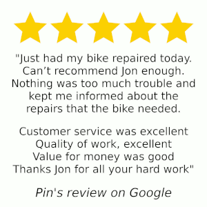 Small Pin Google review